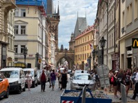Mostecká street