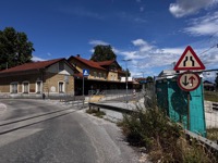 Local train station
